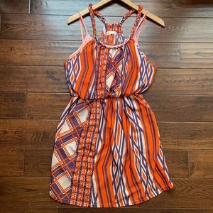 Banana Monkey braided elastic waist dress